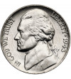 USA. 5 Cents 1943 P, “Jefferson Wartime Nickel”, Philadelphia