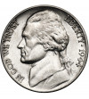 USA. 5 Cents 1944 P, “Jefferson Wartime Nickel”, Philadelphia