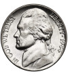 USA. 5 Cents 1944 P, “Jefferson Wartime Nickel”, Philadelphia