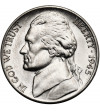 USA. 5 Cents 1945 S, “Jefferson Wartime Nickel”, San Francisco