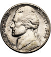 USA. 5 Cents 1944 S, “Jefferson Wartime Nickel”, San Francisco
