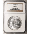 USA. Morgan Dolar 1904 O, Nowy Orlean - NGC MS 63