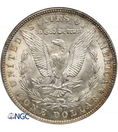 USA. Morgan Dollar 1904 O, New Orleans - NGC MS 63
