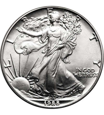USA. 1 dolar ,,American Silver Eagle" 1988 - Ag 1 Oz