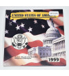USA. Set of 5 x 25 Cents (Quarter Dollar) 1999, Accession of Additional States to the American Federation