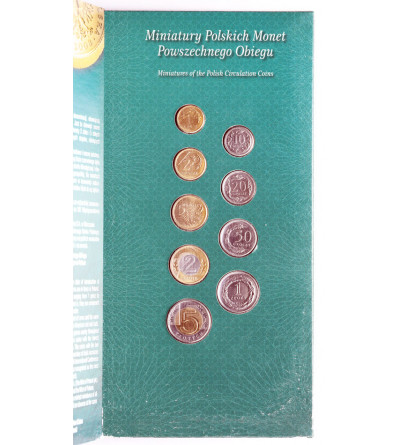 Poland. Miniatures of the Polish Circulation Coins 2008, Official Annual Set