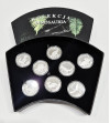 Poland. Set of 8 medals “Dinosauria” Collection 2009 - Proof