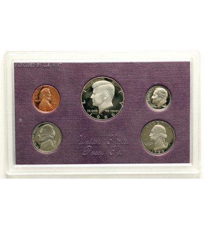 USA. Proof set 1986 S, San Francisco