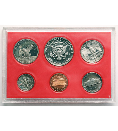 USA. Proof set 1980 S, San Francisco
