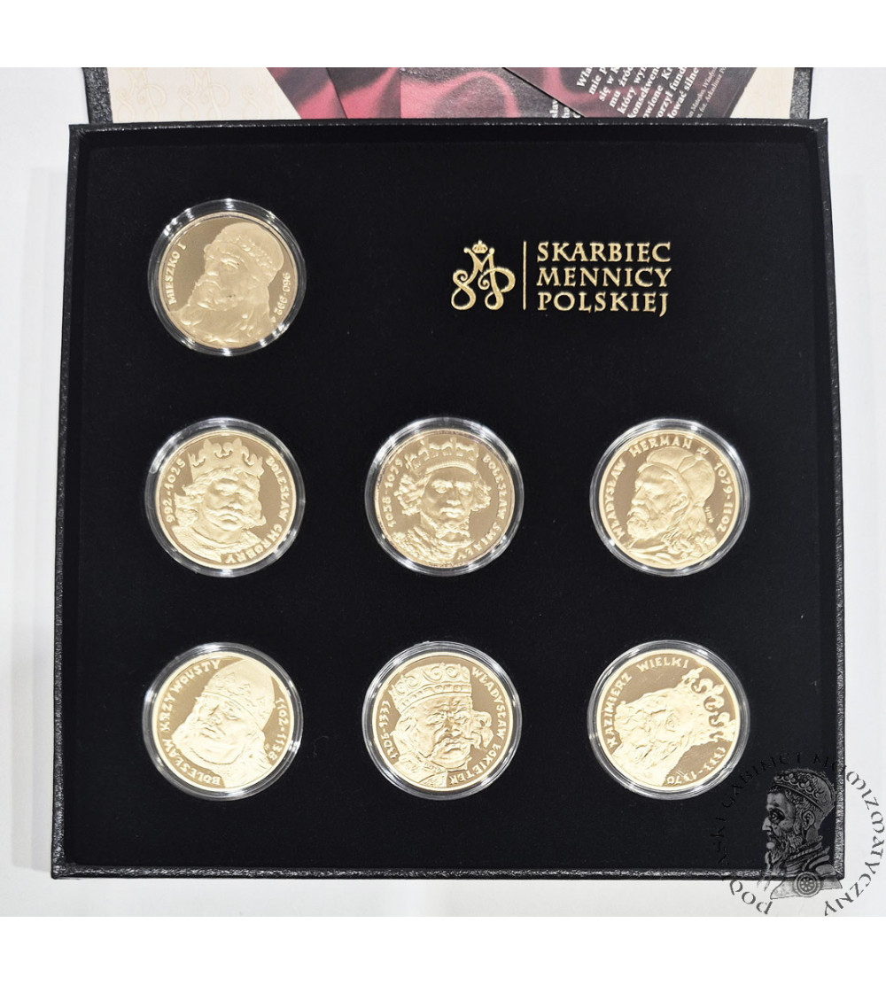 Poland. Set of 7 medals “Royal Collection” - Proof