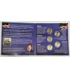 USA. Set of 5 x 25 Cents (Quarter Dollar) 2003, Accession of Additional States to the American Federation