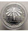 USA. 1 dolar 1986 S, San Francisco, Statua Wolności na wyspie Ellis - Proof