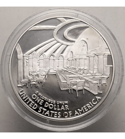USA. 1 dollar 2005 P, Philadelphia, 250th anniversary of the birth of Chief Justice John Marshall - Proof