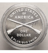 USA. 1 dolar 2012 W, West Point, Żołnierz piechoty - Proof