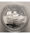 USA. 1 Dollar 2007 P, Philadelphia, 400th anniversary of Jamestown - Proof