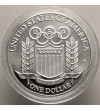 USA. 1 dolar 1992 S, San Francisco, XXV Letnie Igrzyska Olimpijskie Barcelona - Proof