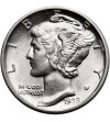 USA. 10 Cents “Mercury Dime” 1939 D, Denver