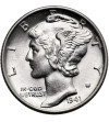 USA. 10 Cents “Mercury Dime” 1941 D, Denver