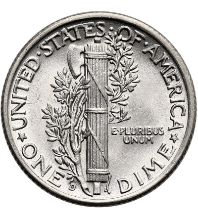 USA. 10 Cents “Mercury Dime” 1941 D, Denver