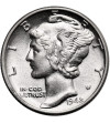 USA. 10 centów ,,Mercury Dime" 1942, Filadelfia