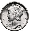 USA. 10 Cents “Mercury Dime” 1943, Philadelphia