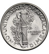 USA. 10 Cents “Mercury Dime” 1943, Philadelphia