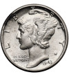 USA. 10 Cents “Mercury Dime” 1943, Philadelphia