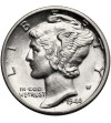 USA. 10 centów ,,Mercury Dime" 1944 D, Denver