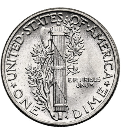 USA. 10 Cents “Mercury Dime” 1945, Philadelphia