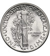 USA. 10 Cents “Mercury Dime” 1945, Philadelphia