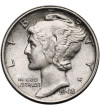 USA. 10 Cents “Mercury Dime” 1945, Philadelphia
