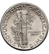 USA. 10 Cents “Mercury Dime” 1945 D, Denver