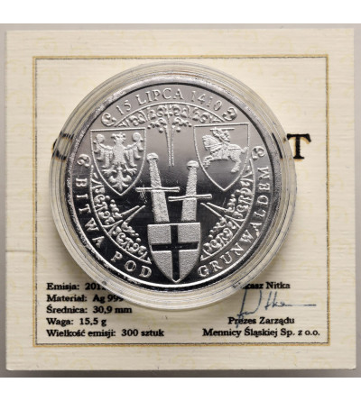 Poland. Silver medal 2012, Battle of Grunwald