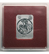 Poland. Silver collector's bar Clover, Mint of Poland