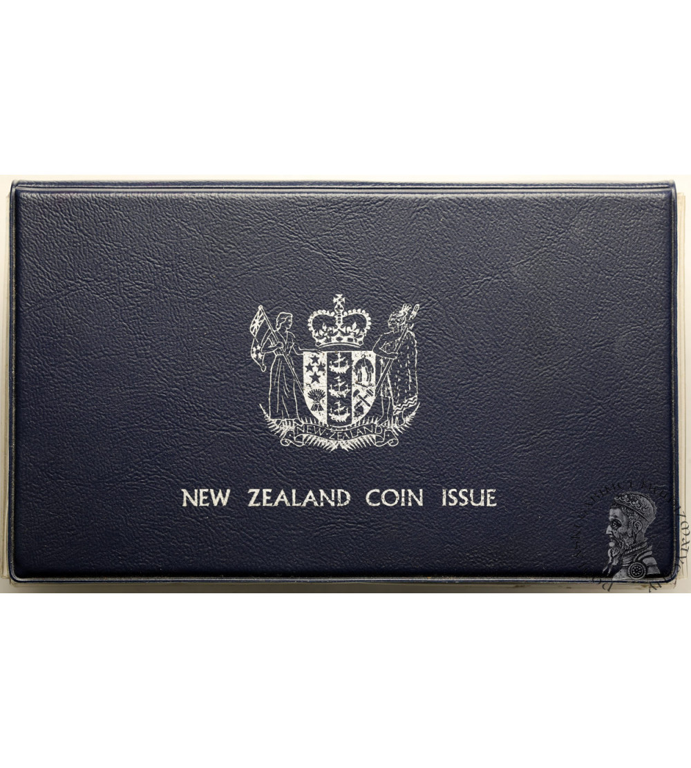 New Zealand, Elizabeth II (1952-2022). Annual Proof Set 1977, 7 coins