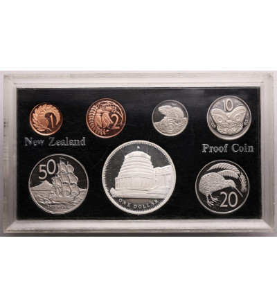 New Zealand, Elizabeth II (1952-2022). Annual Proof Set 1978, 7 coins