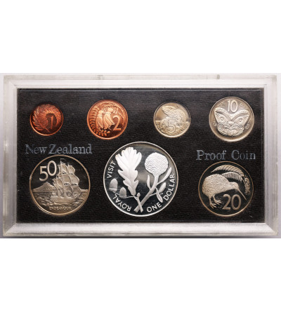 New Zealand, Elizabeth II (1952-2022). Annual Proof Set 1981, 7 coins