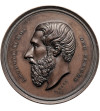 Belgium, Leopold II (1865-1909). Medal commemorating the Agricultural Society of the North, P. Hart