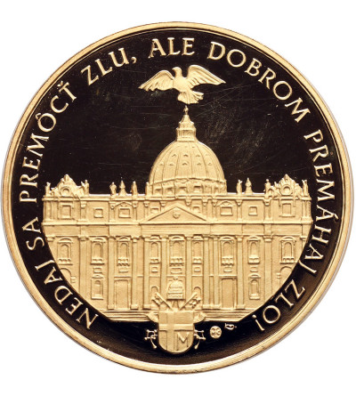 Slovakia. Medal 2005 commemorating the pontificate of Pope John Paul II (1978-2005)