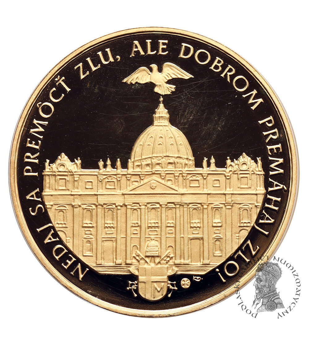 Słowacja. Medal 2005 upamiętniający pontyfikat papieża Jana Pawła II (1978-2005)