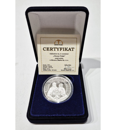 Polska. Srebrny medal 2012, Chrzest Polski