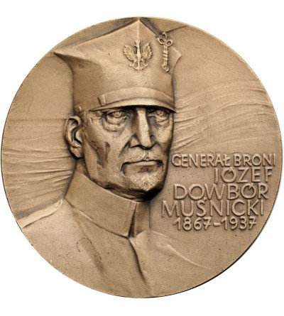 Poland, PRL (1952-1989). Medal 1985, Generał Broni Józef Dowbór Muśnicki 1867-1937, Greater Poland Uprising 1918-1919