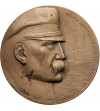 Polska, PRL (1952–1989). Medal 1988, 70. Rocznica Odzyskania przez Polskę Niepodległości, Józef Piłsudski