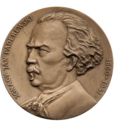 Poland, PRL (1952–1989). Medal 1986. Ignacy Jan Paderewski 1860-1941