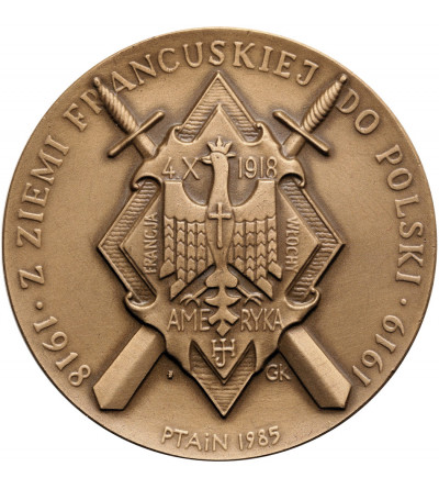 Poland, PRL (1952–1989). Medal 1985, General Józef Halle