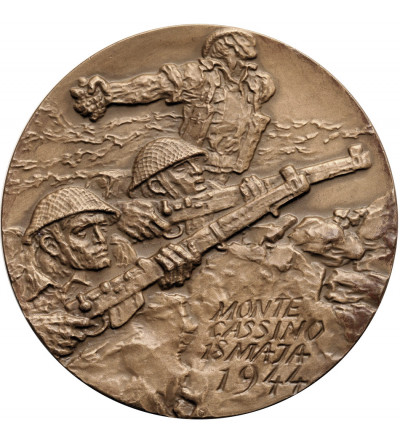Poland, PRL (1952–1989). Medal 1984, Monte Cassino