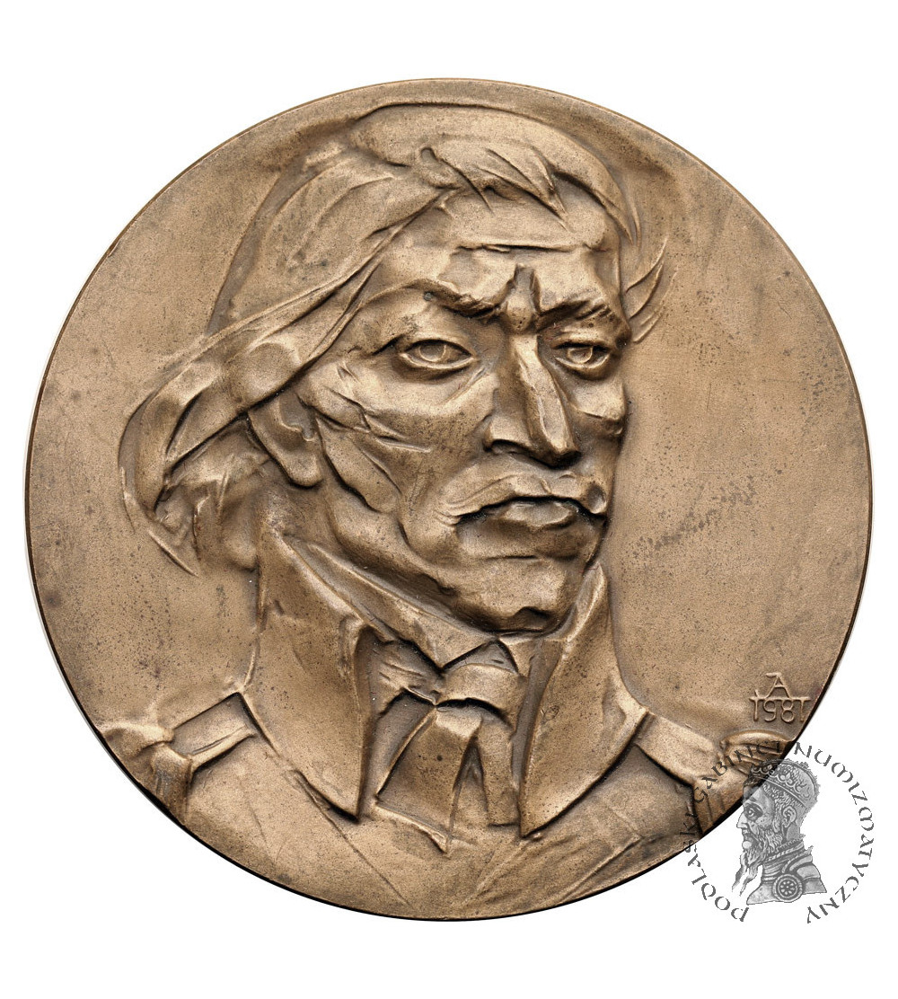 Poland, PRL (1952-1989). Medal 1981, Col. Michal Chomętowski, Kosciuszko Uprising