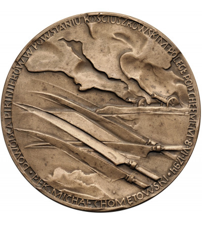 Poland, PRL (1952-1989). Medal 1981, Col. Michal Chomętowski, Kosciuszko Uprising