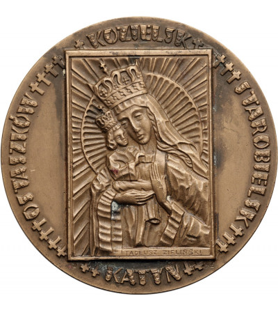 Poland, PRL (1952–1989). Medal 1988, Our Lady of Katyn, Katyn-Kozelsk-Ostashkov-Starobelsk