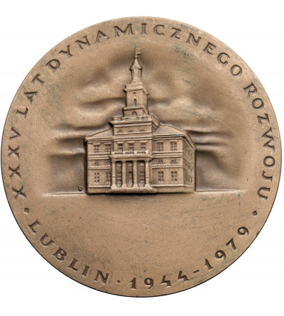 Polska, PRL (1952–1989). Medal 1979, XXXV Lat Dynamicznego Rozwoju Lublina